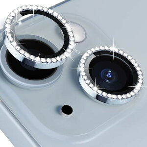 カメラレンズカバー iPhone 16/16Plus/15/15 Plus/14/14 Plus用カメラフィルム チタン合金製 iphone14/15/16 用カメラレンズ保護フィルムガラス キラキラ 耐衝撃 防塵 高透過率 露出オーバー防止 キズ