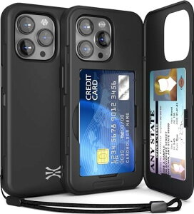 TORU CX SLIMA݊i iPhone 15 Pro MaxP[XΉAwʃJ[h[t | BEHbgX^C 3J[h[ | dwϏՌ ICJ[h|Pbg pXXJo[ (XgbvA~[t) -