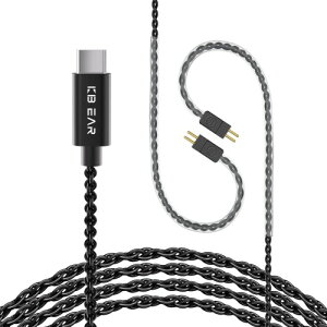 KBEAR CX01 ���P�[�u�� typec �^�C�vC���_�f��HiFi�C���z���A�b�v�O���[�h�P�[�u�� 1.5mm �C���z�����P�[�u�� HiFi���� �����ȉ� hi-fi�I�[�f�B�I �w�b�h�t�H�� �����p ���O���\�ȃC���z��