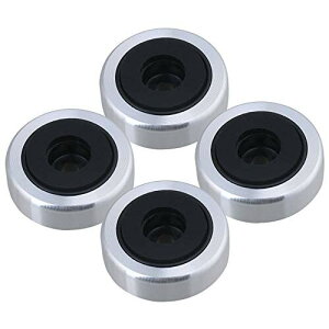 Yibuy 4���� 30x11mm �V���o�[ �A���~���� �v���X�`�b�N �X�s�[�J�[�Ɨ����x�[�X �I�[�f�B�I�X�s�[�J�[�A���vCD�v���[���[�p