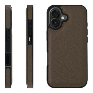 HANATORA for iPhone 17 �P�[�X �{�v �ϏՌ� �o���p�[�^ �X�}�z�P�[�X �X�}�z ���ʖ{�v �V�������N���U�[ �M�t�g �g�[�v WPG-17-Taupe