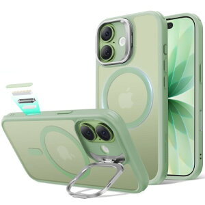 ESR iPhone 17 �P�[�X MagSafe�Ή� 3�{�ČRMIL�K�i �J�����{�^���t�� �B���X�^���h �����\ ���C�����X�[�d �G�A�K�[�h�R�[�i�[ �ϏՌ� ���h�~ �y�� �}�O�l�b�g�X�}�z�P�[�X ���ϋv�� Qi2.2�Ή�
