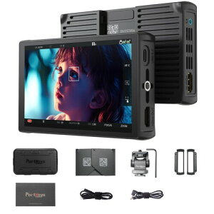 Portkeys LH5C �J�������j�^�[ 5.4�C���` 800nit 4K HDMI���� 3D LUT �g�`�t�H�[�J�X�s�[�L���O �J�����R���g���[���t�B�[���h���j�^�[ FX3//FX30/A6700/A7S III/A7M IV�AR5/6/7/8�AGH6/BGH1/S5M2�p