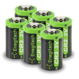 Enegitech CR2 電池 3V カメラ用リチウムパック電池 非充電式 懐中電灯、ゴルフ距離計、 スイッチボットのボット/指ロボット、 デジタルカメラ、 ビデオカメラ、 トーチ用 PTC保護付きのバ