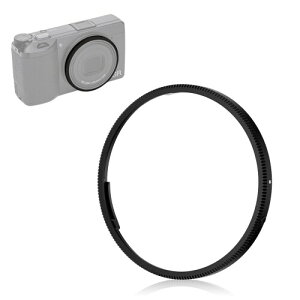 JJC GN-3 �����O�L���b�v ���R�[ Ricoh GR IV GR4 GR IV HDF GR IV Monochrome �ɑΉ� �}�E���g�ی� Ricoh GN-3 �݊� �����Y�f�R���[�V���������O �ی샊���O �A���~�j�E������+ABS �u���b�N