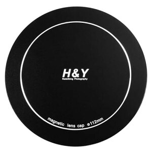 H&Y YLbv Magnetic Lens Cap 112mm }Olbg }OleBbNtB^[ EVOV[Y Ή A~ LC112