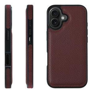 HANATORA for iPhone 17 �P�[�X �{�v �ϏՌ� �o���p�[�^ �X�}�z�P�[�X �X�}�z ���ʖ{�v �V�������N���U�[ �M�t�g ���C�� WPG-17-Wine