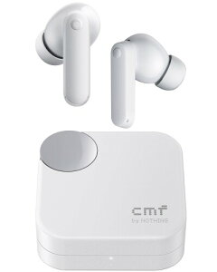 CMF by Nothing Buds 2a Bluetooth CXCz| 12.4mm oCIt@Co[ + JX^TPU_CAt | 42dB ANC | ő 35.5 Đ | 1̏[d8ԘAyĐ | 4HD}CNClear