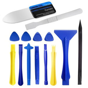 KASELIN 携帯電話修理ツール 携帯電話曲面スクリーンを分解修復ツール スマホ分解工具超薄型 携帯電話/iPad/iPod/スマホ/ノートパソコン/タブレットなどの分解セット 柔軟 パソコン分解用