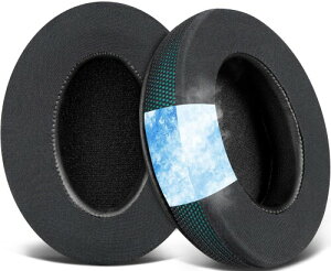 SOULWIT ��p�W�F�� �C���[�p�b�h for Sony MDR-CD900ST/MDR-7506/MDR-1ABT/RBT/RNC & ATH M50X/M40X/WS660BT/WS1100, for SteelSeries Arctis 1/3/5/7/9X/Pro/prime & HyperX Cloud/Alpha �p�b�h �_�[�N�O���[��