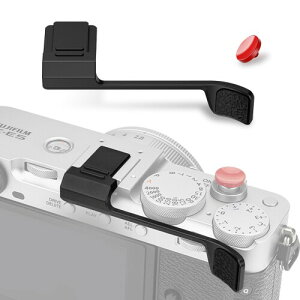 JJC �T���O���b�v �T�����X�g Fujifilm Fuji X-E5 XE5 �J�����K�p �����ȒP �J�����z�[���h�������߂� �V���v��&�y�� 1�����[�Y�V���b�^�[�{�^���t�� �u���b�N