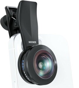 NEEWER 170° 14mm VR���჌���Y 17mm�l�W�����Y�N���b�v�t�� �p�m���}���჌���Y ���C�u�X�g���[�~���O/���O���i/���z�B�e�p �R���p�`�u�� iPhone 17/16 Pro Max/Android/S25 Ultra LS-77