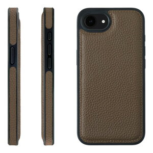 HANATORA for iPhone 17e 16e �P�[�X �{�v �ϏՌ� �o���p�[�^ �X�}�z�P�[�X �X�}�z ���ʖ{�v �V�������N���U�[ �M�t�g �g�[�v WPG-16e-Taupe