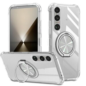 Xperia 1 Vll SO-51F p P[X 360°]X^h Ot Jo[ X^h@\ cΉ TPU یP[X Jo[w VF No[ \tg ϏՌ hw Xgbvz[t \j[