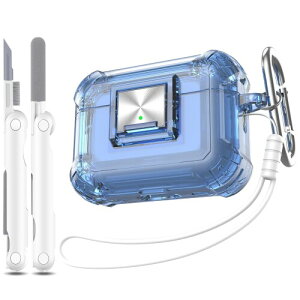 RFUNGUANGO for AirPods Pro 2/1 P[X (2023/2022/2019) bNtANA\tg~^[O[hϏՌP[XAN[jOLbg (USB-C/CgjOP[u) tANAu[