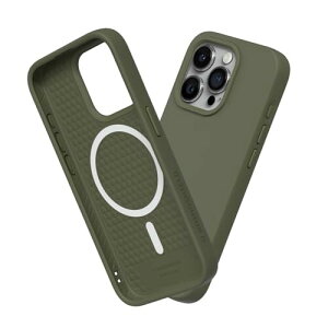 RHINOSHIELD (iPhone 15 Pro) SolidSuit P[X MagSafeΉ Ϗ? ČRMILKi Ռz  w h~ ^ y SGSF - V[EB[hO[
