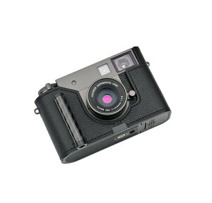 CLC handmade �Ή� fuji x-half/fuji x-half ��p �J�����P�[�X �J�����J�o�[ �J�����o�b�O �{�v ���w���v�{��+���^���x�[�X�v���[�g+�n���h�� (Black)