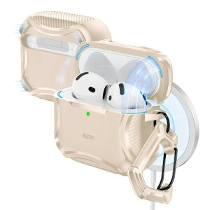 ESR AirPods 4P[X (HaloLock) AirPods 4 P[X(2024) (USB-C) Ή MagSafe Ή ͗h~ }OlbgW CyberV[Y `^