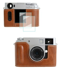 VOVMOEYA x-hf1 �P�[�X�i2���̃X�N���[���v���e�N�^�[�t���j�AFujifilm x-half �J�����P�[�X�A�X�^�C���b�V���Ōy�ʂȕی�P�[�X�A�����ȃt�B�b�g���A�O�r�Ή�