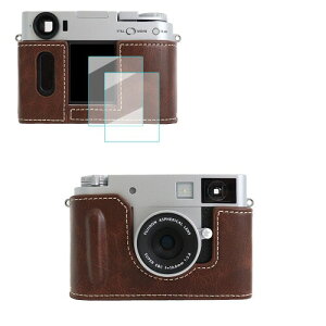 VOVMOEYA x-hf1 �P�[�X�i2���̃X�N���[���v���e�N�^�[�t���j�AFujifilm x-half �J�����P�[�X�A�X�^�C���b�V���Ōy�ʂȕی�P�[�X�A�����ȃt�B�b�g���A�O�r�Ή�