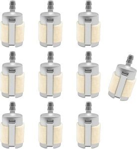 燃料フィルター 10個入り 草刈機 刈払機 キャブレター 交換パーツ 芝刈り機 伐木のこぎり農機具 用部品 ガーデンツールパーツ