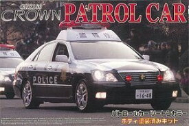青島文化教材社 1/24 塗装済パトロールカー No.06 18クラウン パトロールカー 無線警ら「警視庁」仕様