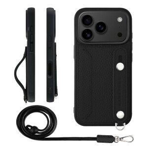 HANATORA for iPhone 17Pro �P�[�X �{�v �ϏՌ� �w�ʃx���g �X�g���b�v�����O �X�}�z�P�[�X �X�}�z �X�^���h�@�\ �l�b�N�X�g���b�v �t�� �J�[�h�|�P�b�g �V�������N���U�[ �M�t�g �u���b�N CGHGZ-