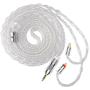 NICEHCK LitzPS Pro CzP[u 4N8c 99.99%x 0.78 2Pin 2.5mm vO E AbvO[hP[u P _炩 1.2m DIYCz̃ANZT pP[u nC
