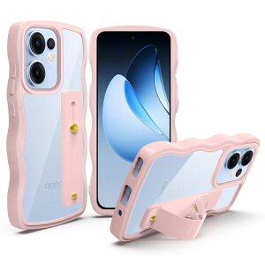 OPPO Reno13 A �P�[�X �N���A �X�^���h�@�\ �I�b�|���m���m13A �X�}�z�P�[�X �O�[�O�� �ϏՌ� �J�o�[ ���� �y�� ���^ ������� �l�C �X�g���b�v�z�[�� (�s���N)