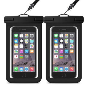 �h���g�у|�P�b�g,�ėp�g�ѓd�b�P�[�X�G�݊�iPhone 15 14 13 12 Pro Max Galaxy S23 S22 S21 Plus�K���_��7�C���`,IPX8�r�[�`���s�K�{-BK-2�p�b�N