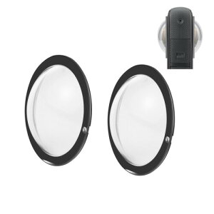 PULUZ PC�ޗ������Y�K�[�h�ی�J�o�[360 One X2�A�N�V�����J�����A�N�Z�T���[�p�����Y�L���b�v360 One X2�p�����ߗ�/�h��/�h�o/�Փ˖h�~�A360 OneX 2�ɓK����1�΂̔S�������Y�J�o�[