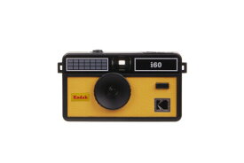 Kodak i60 再利用可能35mmフィルムカメラ - レトロスタイル、フォーカスフリー、内蔵フラッシュ、プレス、ポップアップフラッシュ(イエロー)