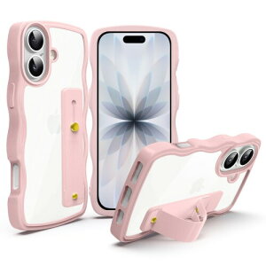 iPhone 17 �p �P�[�X �N���A �X�^���h�@�\ �A�C�t�H�� 17 �p �X�}�z�P�[�X �O�[�O�� �ϏՌ� �J�o�[ ���� �y�� ���^ ������� �l�C �X�g���b�v�z�[�� (�s���N)