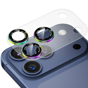 Podick �J�����ی�t�B���� iPhone 17 Pro Max �p �J�����J�o�[ �S�ʕی� 9H�����K���X �A���~���� �ϏՌ� ��phone17 Pro Max �J�����ی� �����ߗ� ������� �t���b�V�����Ȃ� �\��t���ȒP �A�C�t
