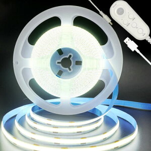 NAqiClearhilljl LEDe[vCg Xgbv Cg  ZT[t _ 2M F 6500K  8mm LED320/M USBd hIP20 5V N[[bg Q Lrlbg  X