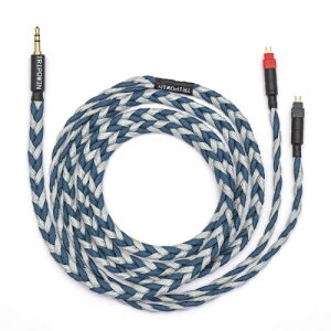 TRIPOWIN GranVia �X�e���I�n�C�G���h�I�[�f�B�I�w�b�h�z���A�b�v�O���[�h�P�[�u�� (3.5mm�v���O, HD650�R�l�N�^�[, 2m(6.5Ft)-�O���[)