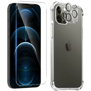 Ή iPhone 12 Pro KXtB + JtB + P[X {Ɏq tB iphone12pro KX YtB dx9H Uh~ ߗ ACtH12 v Jo[ _ TPU S