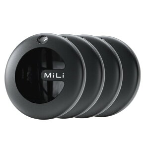 MiLi MiTag Duo�X�}�[�g�^�O �G�A�^�O �����h�~�^�O�AAndroid & iOS�݊��A�Y�ꕨ�h�~�^�O�A�L�[�t�@�C���_�[�A���z�E�ו��E�y�b�g�E�q���ɓK�p�i4�Z�b�g�j