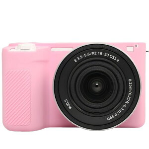 �ی�J�����P�[�X ��?Sony ZVE10 II�EZV-E10 II�Ή� �J�X�^���t�B�b�g�V���R���J�o�[�o�b�O �R���p�N�g�y�ʌg�ю��[ (�s���N)