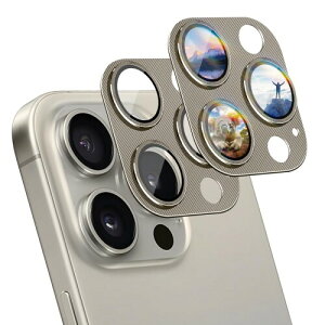 iCarez �Ή� iPhone 15Pro / 15 Pro Max �p �J�����ی� 9H�����K���X �A���~�����{AR�����ߗ� �J�����t�B���� �A�C�t�H��15�v�� / 15�v���}�b�N�X �J�����J�o�[ �Ϗ� ���h�~ �J���������Y�J�o�[ ����