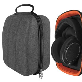 Geekria ケース Shield ヘッドホンケース 互換性 ハードケース 旅行用 ハードシェルケース ラージサイズ Over-Ear Headphones に対応 収納ポーチ付属 (ドラック・グレイ)