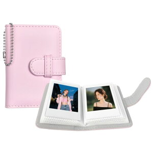 32�|�P�b�g �~�j�t�H�g�A���o�� ��?�x�m Instax Mini�V���[�Y�Ή� EVO/Liplay/SE/11/12/40/70/7s/8/8+/9/25/50s /90/99 �L�[�z���_�[�t�� �|�[�^�u���t�H�g�z���_�[ K-POP�J�[�h���[(�s���N)