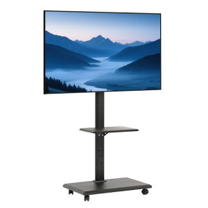 IMIEE erX^h LX^[t Ǌ tvX^h nC^Cv er ړ tv stand U\ ȃXy[X 26-65C`Ή ω׏d40kg VESA600X400mm Ɨp Зp Ɩp rWlXW