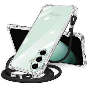 Galaxy S23 FE �p �P�[�X �N���A �V�����_�[ SCG24 �X�}�z�P�[�X �M�����N�V�[ s23fe �J�o�[ ���|�� �΂߂��� ��|���P�[�X ���� TPU ���^ �ϏՌ� �g�уP�[�X �R�t�� �΂߂��� �D��X�g���b�v�t��