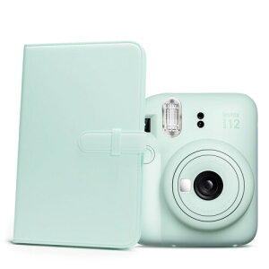Rieibi FUJIFILM アルバム、チェキ アルバム instax mini99/90/12/mini11/mini40/EVO/mini9/mini8対応チェキアルバム 大容量 3インチ写真 108枚収納 mini12ボディと同色 5色展開 記念日プレゼント PUレザー 可愛