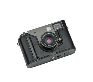CLC handmade �Ή� fuji x-half/fuji x-half ��p �J�����P�[�X �J�����J�o�[ �J�����o�b�O �{�v ���w���v�{��+���^���x�[�X�v���[�g+�n���h�� (Jet Black)