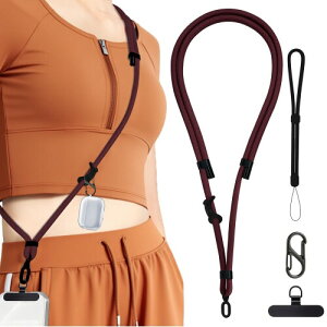 (Kakuki) �X�}�z�X�g���b�v �΂߂�����|�����|�� �g�уX�g���b�v �X�}�z �����_�[ iphone �X�g���b�v �������߉\�l�b�N�X�g���b�v �V�����_�[ �X�}�z iPhone 16 15 14 13 12 pro max Android xiaomi gal