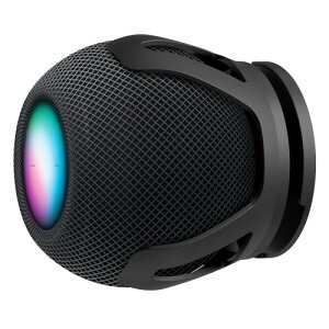 PlusAcc HomePod mini�p�Ǌ|���z���_�[ - �z�[���|�b�h�~�j�ɑΉ��ی�z���_�[ �X�s�[�J�[�X�^���h �z�[���|�b�h�~�j�p�E�H�[���}�E���g �ȃX�y�[�X �P�[�u�����[�Ǘ� (�u���b�N)