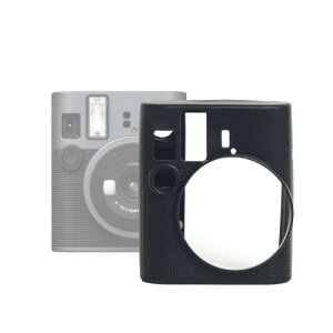 Kimyoaee For FUJIFILM �`�F�L mini 41 �P�[�X �V���R���ی�J�o�[ �O �Ռ��z�� ���h�~ �����ϐ� �}�b�g����~�� �_��ȕی�J�o�[ �X�����t�B�b�g�f�U�C�� 4�F�W�J (�u���b�N)