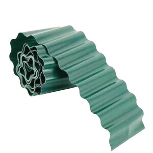 Sugarello ガーデンフェンス 花壇フェンス 土留め 土ストッパー 芝の根止め 花壇 囲い 根留め 仕切り 垣根 柵 家庭菜園 ガーデニング フェンス 園芸 根止め 15cm×9m